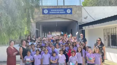 Bodrum’da Minik Okurlar Yazarlarla Buluştu