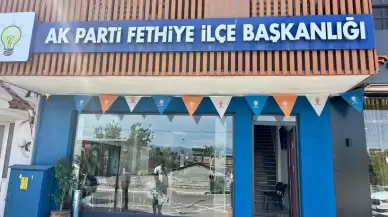 AK Parti Fethiye İlçe Başkanlığına Taşlı Saldırı Düzenlendi