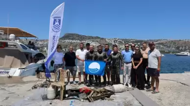 Gündoğan Sahilinde Deniz Dibi Temizliği: 168 Kilo Atık Toplandı
