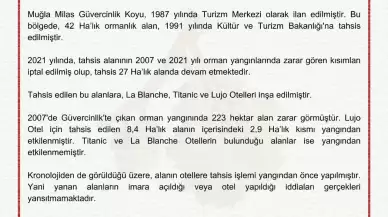OGM, Bodrum’daki Otel İddialarını Yalanladı: “Tek Bir Örnek Bile Yok”