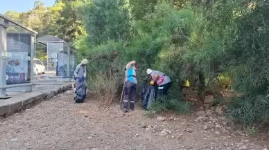 Cam Şişe, Çakmak, Bozulmuş Gıda… Marmaris Yolları Temizlendi