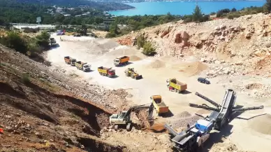 3 bini aşkın hafriyat kamyonuna uydu takibi