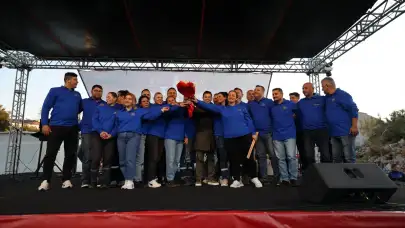 Marmaris’te Sahne Temizlik Emekçilerinin