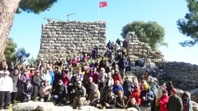 Bodrum'da Tarihi ve Doğal Güzellikler Gezisi Büyük İlgi Çekti