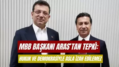 Başkan Aras’tan İmamoğlu’na gözaltı tepkisi: “Hukuk ve demokrasiyle asla izah edilemez”
