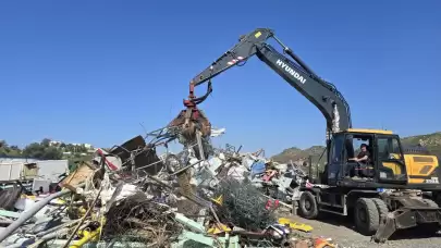 Bodrum’da 146 Bin 600 Kilogram Hurda Toplandı