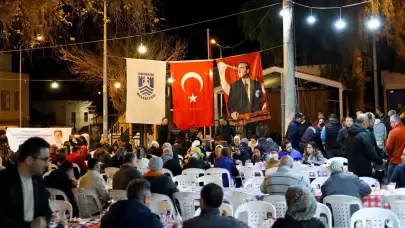 Türkkuyusu Mahallesi'nde Kadir Gecesi'nde Geleneksel Sahur Yemeği Düzenlendi