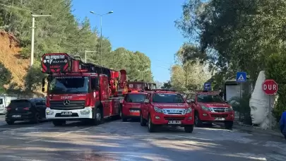 Marmaris’te 5 yıldızlı otelde yangın