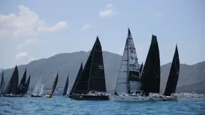 Marmaris’te Uluslararası Akdeniz yelken şöleni başladı