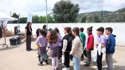 Bodrum Belediyesi, Yalıkavak Neşe Doğan İlkokulu Öğrencilerine Sıfır Atık Eğitimi Verdi