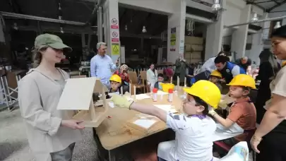 Muğla Büyükşehir’den Minik Ustalara Kuş Yuvası Atölyesi