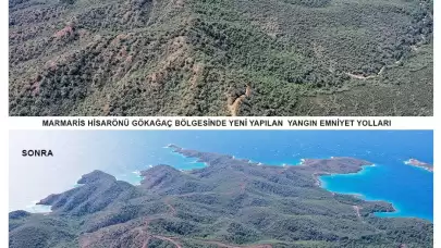 Gökağaç’ta 5 Km Yangın Emniyet Şeridiyle Orman Yangınlarına Karşı Güçlü Önlem