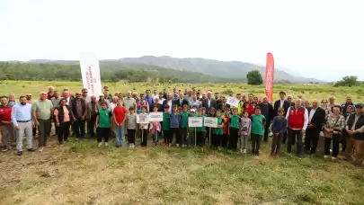 Döğüşbelen'de 400 Dekarlık Mera Alanı Üreticilere Hizmete Sunuldu