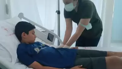 Sokak köpeklerinin saldırdığı Salih’ten iyi haber