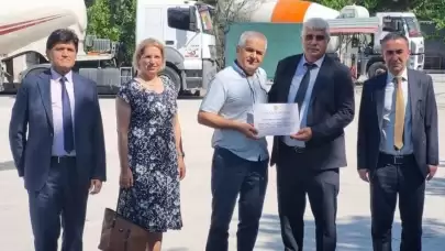 SGK'dan Yiğit İnşaat ve Beton’a Teşekkür Belgesi