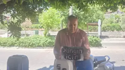 Marmaris’te Su Bidonları Hayat Kurtaracak: Gönüllüler Yangına Karşı Harekete Geçti