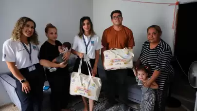 Bodrum’da 310 Aileye Bebek Ziyareti