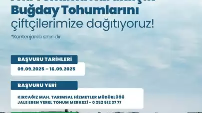 Kırsal Kalkınmaya Destek: Milas’ta Üreticiye Ücretsiz Tohum Dağıtımı Başlıyor