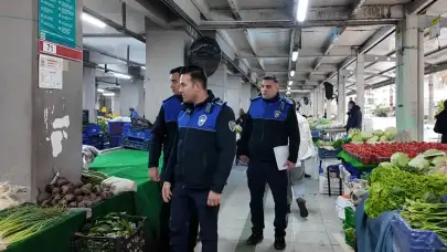 Marmaris’te pazaryerlerinde denetimler sürüyor
