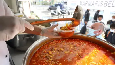 Belediye Sofraları Kuruyor! Marmaris’te Her Gün 3 Çeşit Yemek
