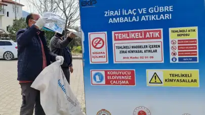 Bu Proje Doğayı Kurtarıyor: 21,7 Ton Zirai Atık Bertaraf Edildi