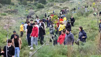 Birlik Oldular, Yeşerttiler! Bodrum’da Anlamlı Fidan Dikimi