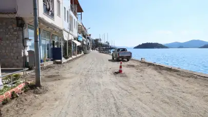 Bozburun Sahili Baştan Sona Değişiyor! 1,5 Kilometrelik Dev Düzenleme Başladı