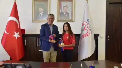 Altın Madalyalı Sporcu MSKÜ’yü Gururlandırdı