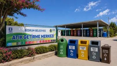 Bodrum'da 106 Ton Atık Geri Dönüşüme Kazandırıldı