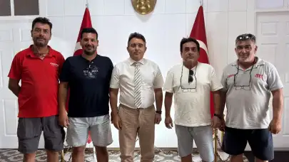 Marmaris’te Marin Sektörü Temsilcilerinden Kaymakam Kaya’ya Ziyaret