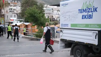 Bodrum Belediyesi'nden Yaz Sezonunda Hijyen Atağı