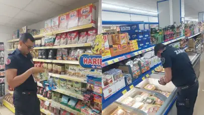 Marmaris’te Zincir Marketlere Zabıta Denetimi