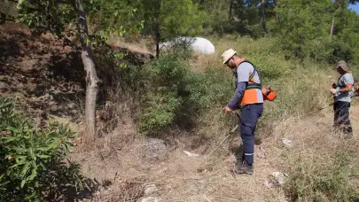 Marmaris’ten Yangın Riskine Karşı Kapsamlı Temizlik Seferberliği