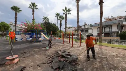 Marmaris’in Parkları Yenileniyor: 16 Parkta Çalışma Başladı