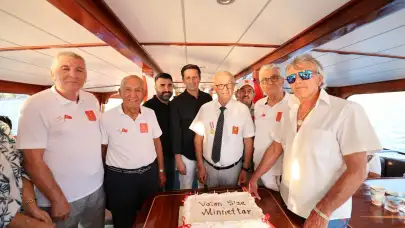 Gaziler ve Aileleri Marmaris’te Mehtap Turunda Buluştu