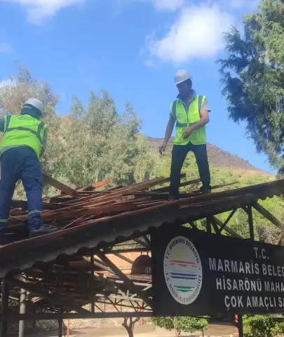 Hisarönü Etkinlik Alanı Baştan Aşağı Yenileniyor