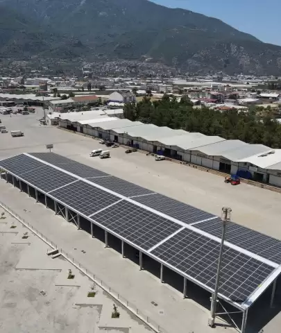 Karaçulha Hali’ne 13,9 Milyon TL’lik GES Yatırımı
