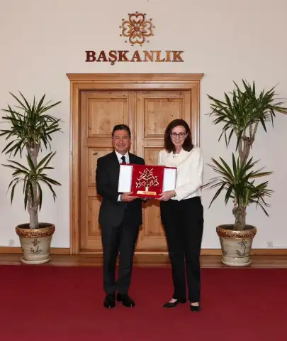 Başkan Aras, İngiltere Büyükelçisi Anderson ile Bir Araya Geldi