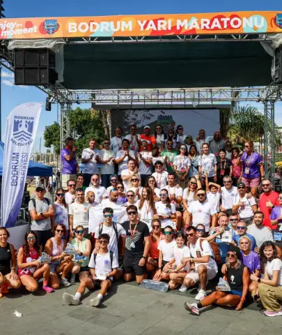 9. Uluslararası Bodrum Yarı Maratonu’nda 2 Bin 500 Sporcu Koştu