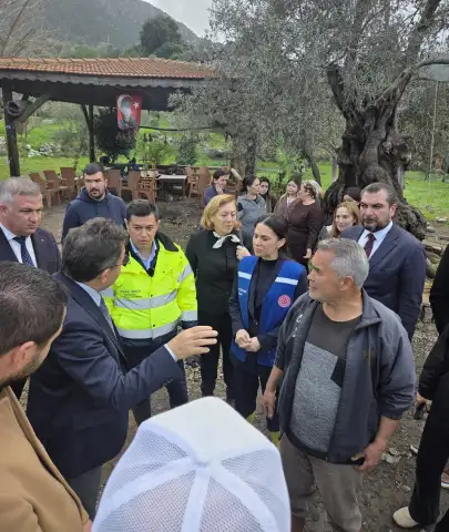 Gece Yarısı Felaket! Kaymakam Kaya, Hasarlı Evleri Sahada İnceledi
