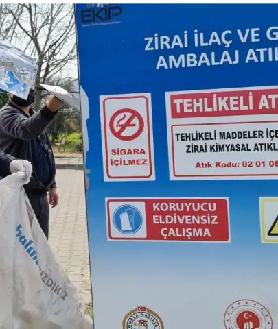 Bu Proje Doğayı Kurtarıyor: 21,7 Ton Zirai Atık Bertaraf Edildi