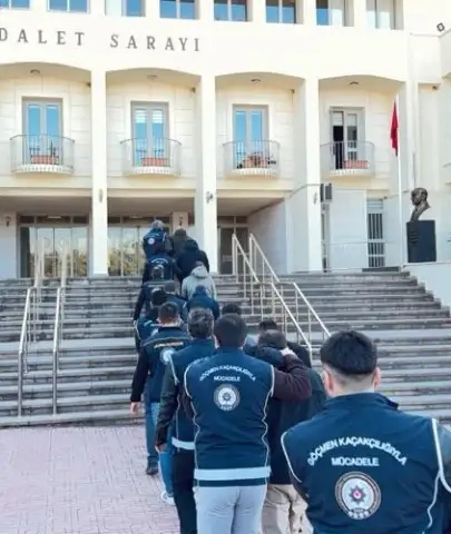 Deniz Yoluyla Kaçış Planı Bozuldu: 9 Şüpheli Tutuklandı, 1 Serbest