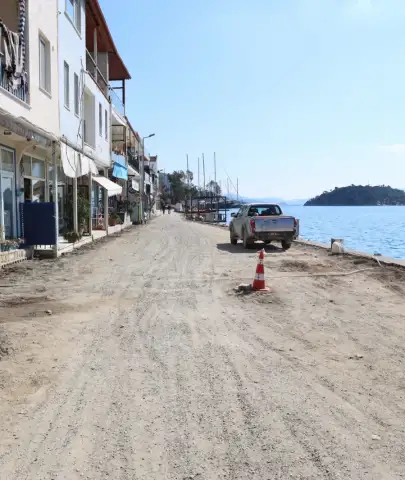 Bozburun Sahili Baştan Sona Değişiyor! 1,5 Kilometrelik Dev Düzenleme Başladı