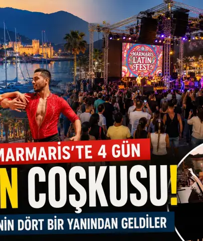 Latin Rüzgarı Marmaris’i Salladı! Oteller Doldu, Meydanlar Taştı