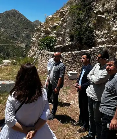Osmaniye’de Tarihi Arı Avlusu Yerinde İncelendi