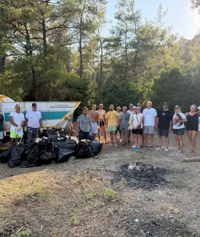 Çamurlubük ve İnbükü'nde Çevre Seferberliği: Tonlarca Atık Toplandı