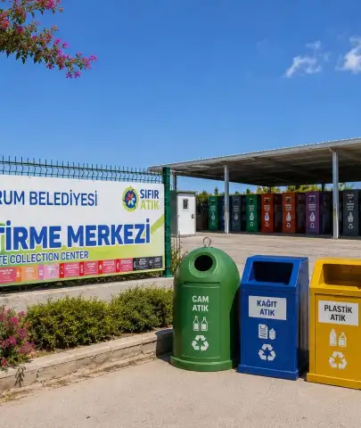 Bodrum'da 106 Ton Atık Geri Dönüşüme Kazandırıldı