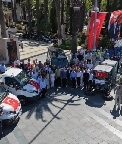 Bodrum'da Belediyenin Gücü Artıyor! 48 Araçlık Dev Filo