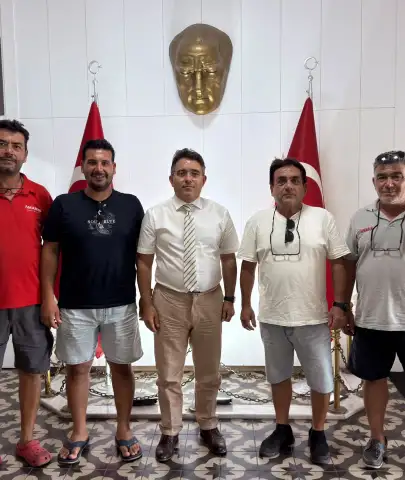 Marmaris’te Marin Sektörü Temsilcilerinden Kaymakam Kaya’ya Ziyaret