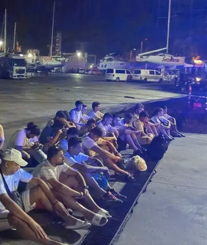 Marmaris Marina’da Göçmen Kaçakçılığı Operasyonu: 27 Kişi Yakalandı